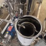 5.6kw Continuous Flow Horizontal Film Evaporator