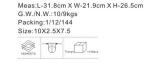 6mm Hole 18 Sheets Paper Available Yellow Color Metal One Hole Paper Punch