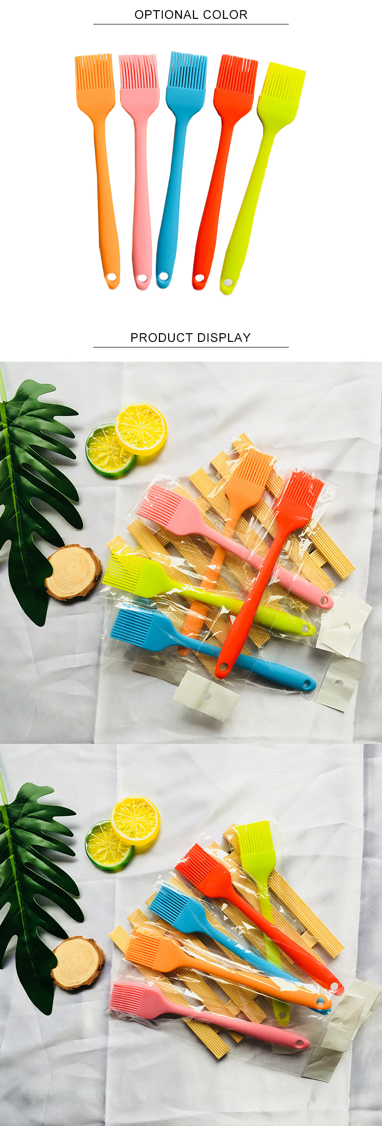 OEM ODM Silicone Cooking Oil Brush