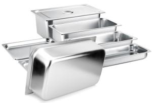 China 650x530mm Stainless Steel Food Service Pans Hotel Restaurant Supplies wholesale