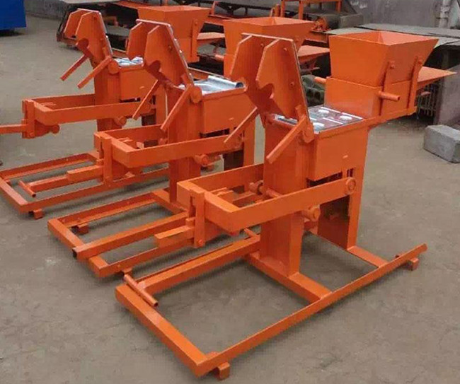 Interlocking Clay Brick Making Machine KL2-40 Home Business Manual