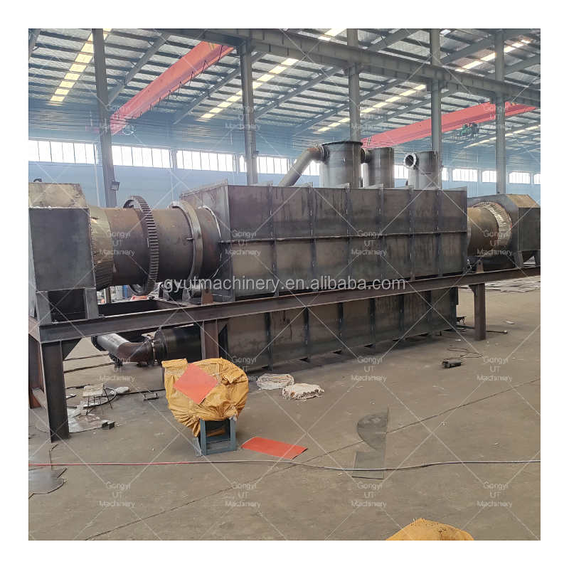 Smokeless Wood Sawdust Biomass Charcoal Coal Air Flow Continuous Carbonization Furnace