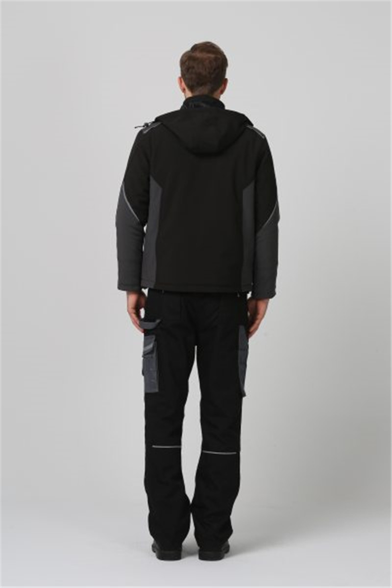 Breathable Adjustable Hem Softshell Jacket Detachable