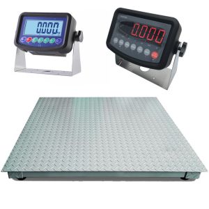 China Thick Platform Plate Industrial Floor Scale XH8720 3000kg Digital Electronic Platform Scale with Material Multi-Function wholesale