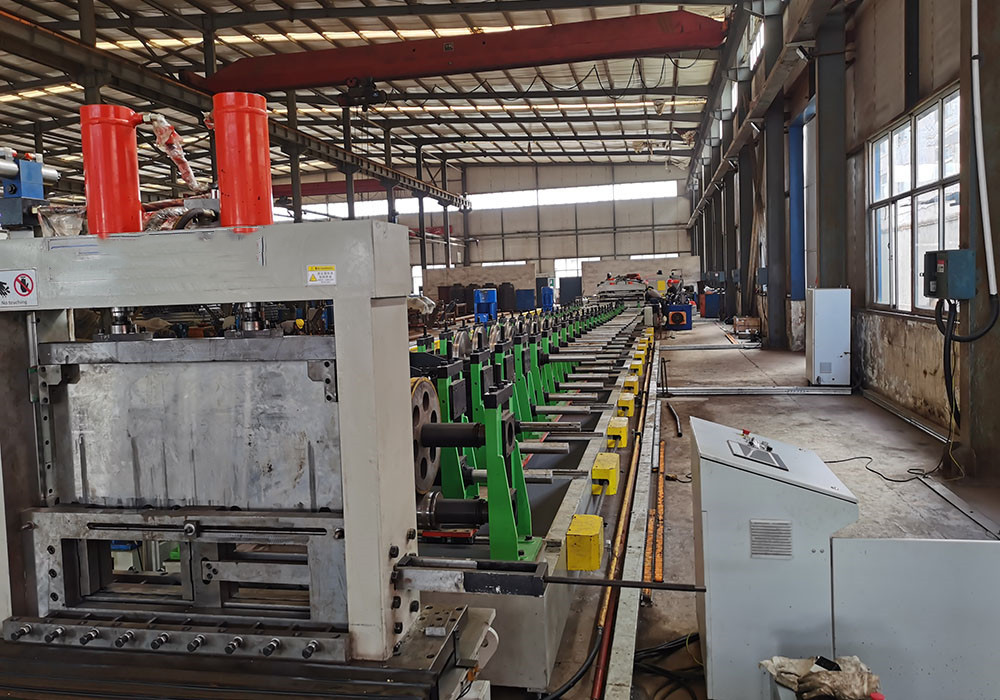 Galvanized Steel Coils Cable Tray Manufacturing Machine With 45# Steel Shaft