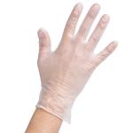 Hand Protection White Disposable Medical PVC Gloves