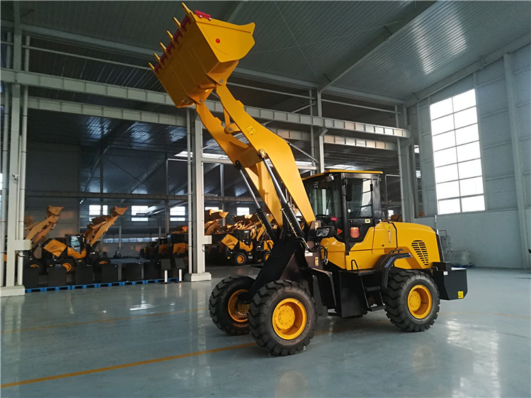 4 Wheels Drive 2 Ton SNSC Wheel Loader ZL928 Heavy Duty Loaders from SNSC for Industrial
