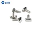 Zinc Blue Finish Stainless Steel T Slot Bolts M8 ROHS TS16949 Certified