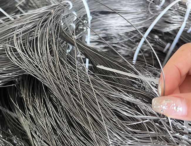 Border Defense Capture Wire Barrier Anti Tank Track Wrapping Wire Mesh