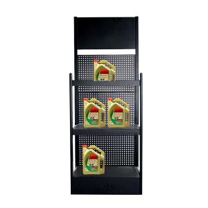 China Heavy Duty L1550mm W600mm Engine Oil Display Rack , Motor Oil Display Rack wholesale