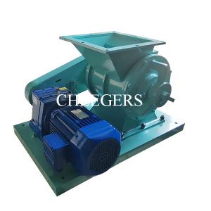 China SS316L 5 Ton/h Pneumatic Rotary Valve Rubber Particles Offset wholesale