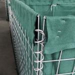 Hot Galvanized High Tensile Strength Galfan Defensive Barrier Blast Wall