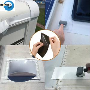 China Strong Sticky Heat Resistant Self-Adhesive Waterproof Butyl Rubber Tape for Wall wholesale