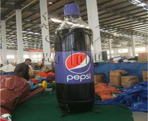 China hot good quality inflatable cartoon, inflatable bottle wholesale