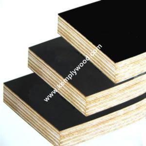 China 18mm Black Film Faced Plywood, Construction Shuttering film faced plywood wholesale