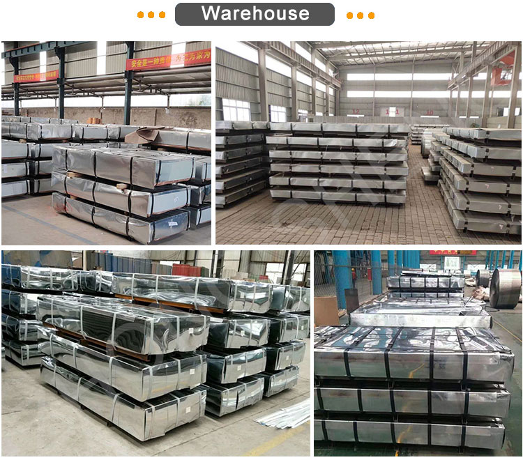 Roofing Tile Coating Types PE/PVDF/HDP/SMP Best Galvanized Steel Sheet ASTM DX51D 0.14mm-2.0mm for Your