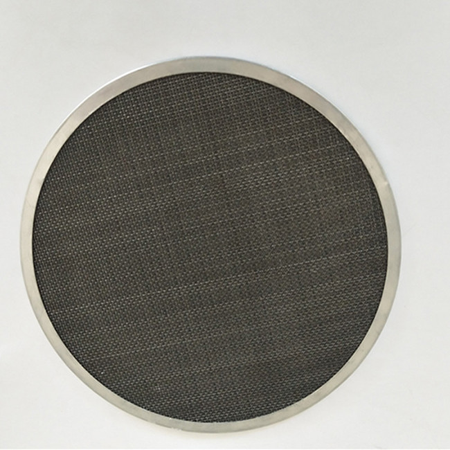 High Filtering Rate Extruder Screen Pack For Rubber / Plastic Industry