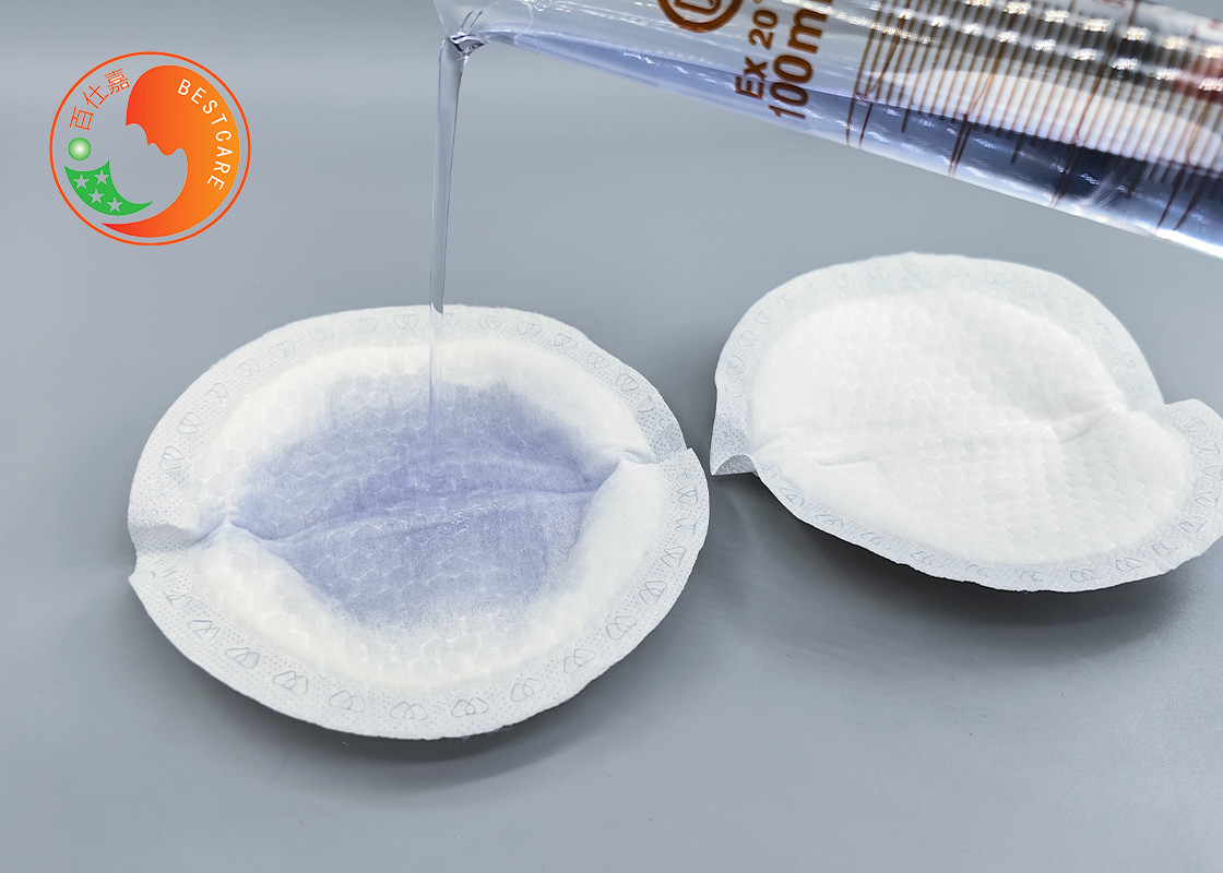 110mm Diameter Sticky Disposable Breast Pads Anti Spill Disposable Breast Milk Pads