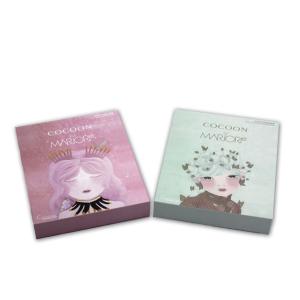 China Cosmetic Facial Mask Chipboard Gift Boxes Recycled With Magnet Closure wholesale