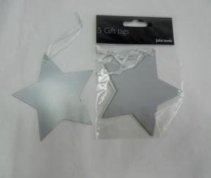 China paper gift bag paper label hang tag xmas gift tag golden tag silver tag wholesale