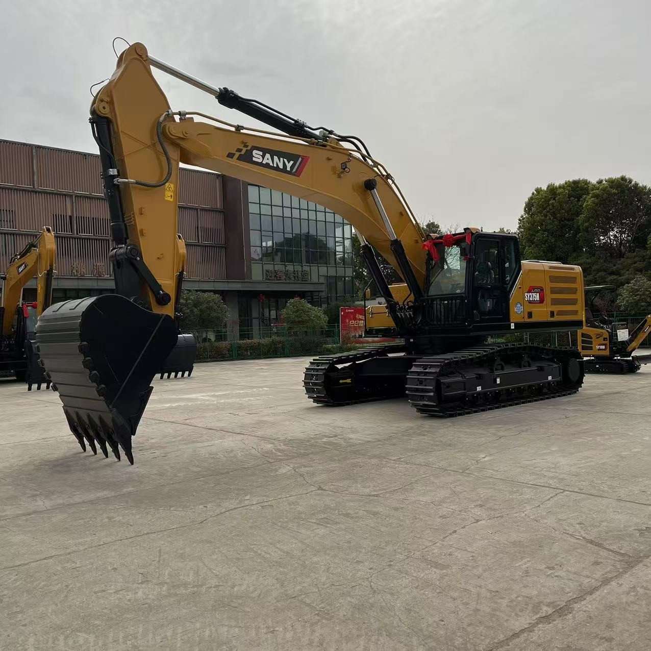 Sany Brand SY375H Used Large Mining Excavators 37 Ton Secondhand Hydraulic Digger