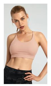 China wear resistance Paded Womens Sports Bra Binding Straps Back wholesale
