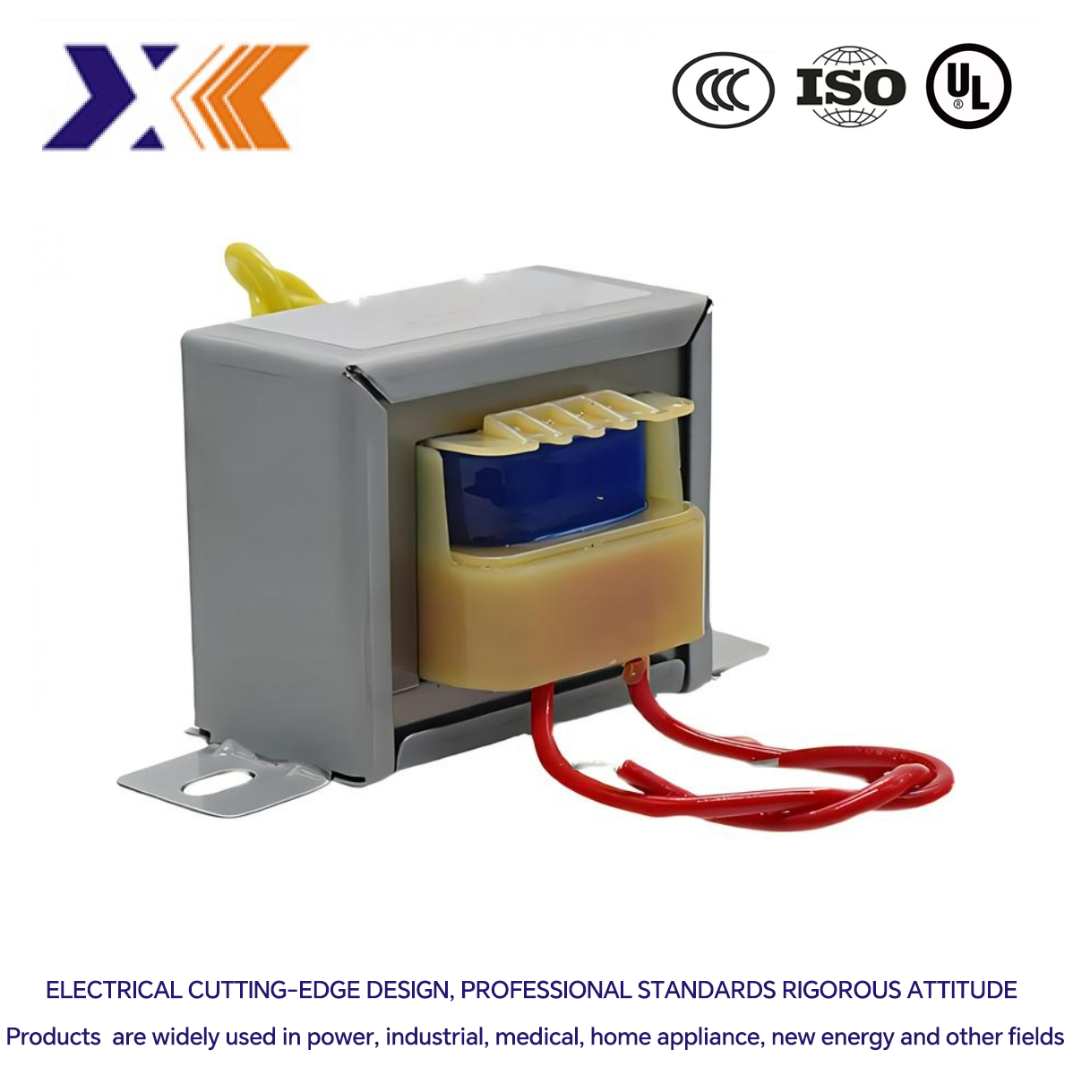 Single Phase Control EI Type Transformer for Home Appliance Package / Case Customized
