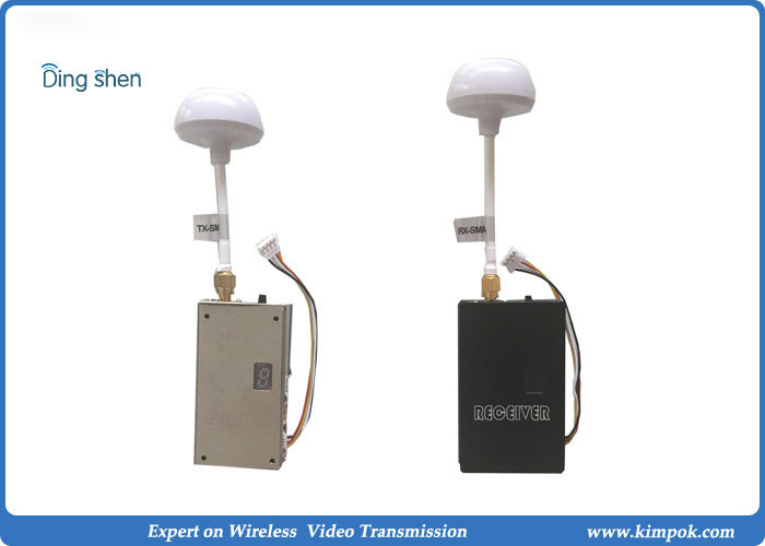 Professional 5.8Ghz Video Transmitter , FPV / UAV HD Wireless Audio Video Sender 700mA