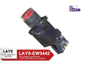 China Automotive Momentary Push Button Switch 660 VAC LAY5（XB2）-EW3342 on sale