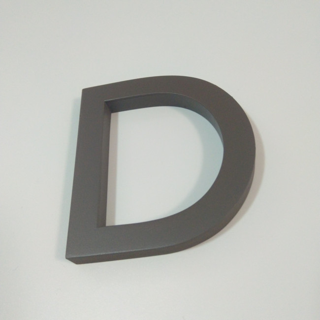 Gold Stainless Steel 3D Letter Sign With Excellent Finishes Metal Letters Numbers
