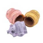 Color Gold Zamak Perfume Caps For 15mm Neck , Durable Magnetic Perfume Cap