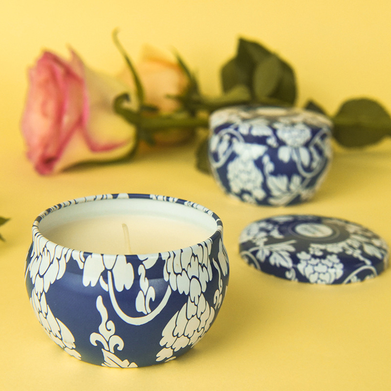 Tin Scented Soy Tea Light Candles Aromatherapy Type 15hours Burning