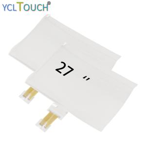 China 27 Inch Transparent Nano Touch Foil , 10 Points Multi Touch Film wholesale