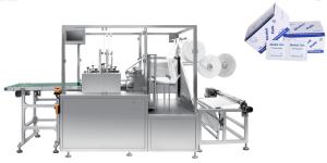 China Fully Auto Cotton Pad Packing Machine Cosmetic Alcohol Makeup Removal wholesale