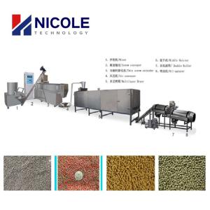 China Fish Granules Animal Feed Extruder Stainless Steel Customized wholesale