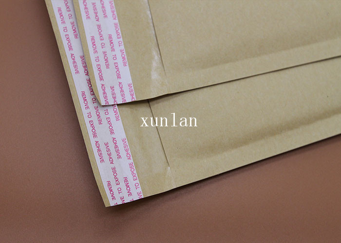 Customized Brown Shipping Bubble Mailers Tear Proof Padded For Camera Lens