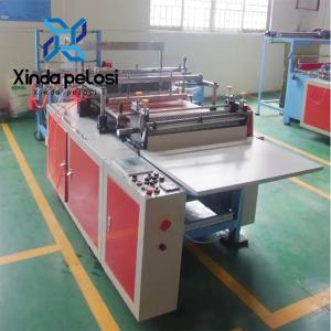 China 30-160pcs/Min Auto Button Zipper Bag Machine PE Bag Making Machine 9kw on sale