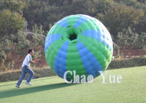 China Amazing Outdoor Inflatable Roller Zorb Ball with PVC wholesale