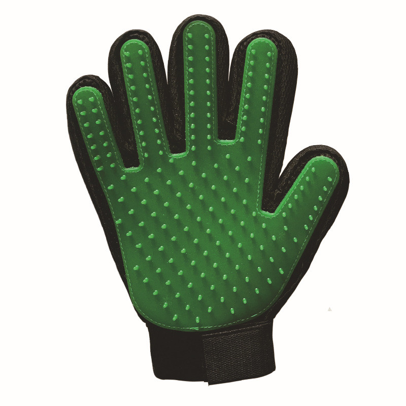 Colorful Promotional Pet Massage Gloves Dog Comb Logo Customized