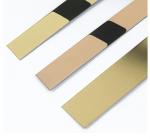 Jinhengsteel Wall Decorative Flat Tile Trims Metal Strips Stainless Steel