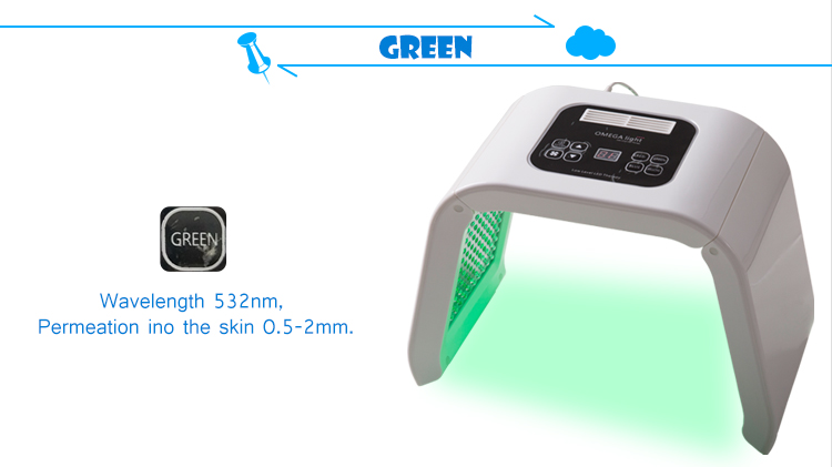 Photon Therapy Anti Aging Machine Blue Red Led Light Therapy Device