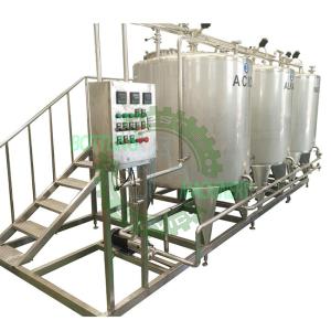 China Acid Alkaline Pure Hot Water CIP Tank Machine For Carbonated Drink Filling Line wholesale