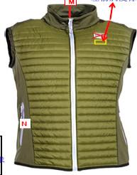 China Customized Logo Mens Woven Vest , Single Jersey Knit Mens Stand Collar Vest wholesale