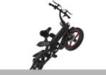 Electric Folding Bike Lightweight , Folding Electric Bicycle Eco - Friendly