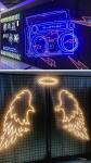 Personalized electronic wall decoration indoor outdoor happy birthday wedding