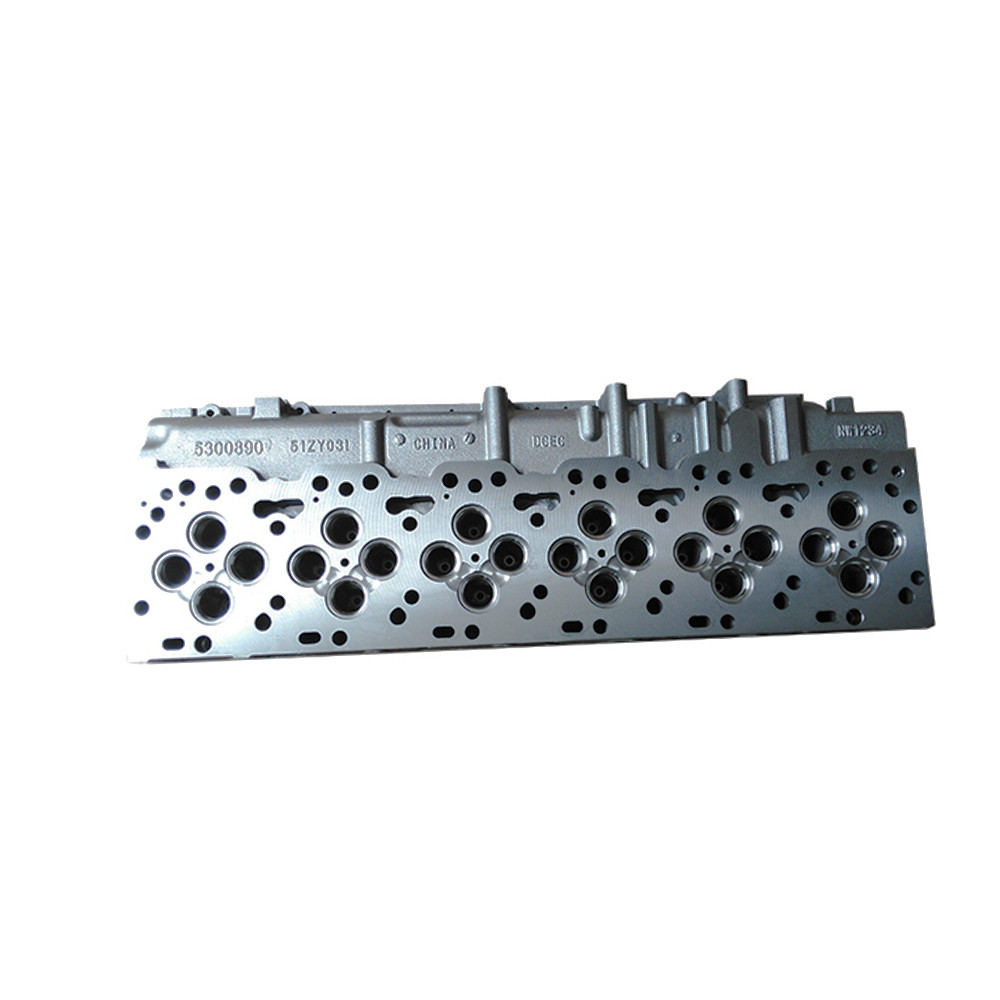 Cummins 6L L375 Heavy Duty Truck Diesel Engine Parts Cylinder Head 5300890