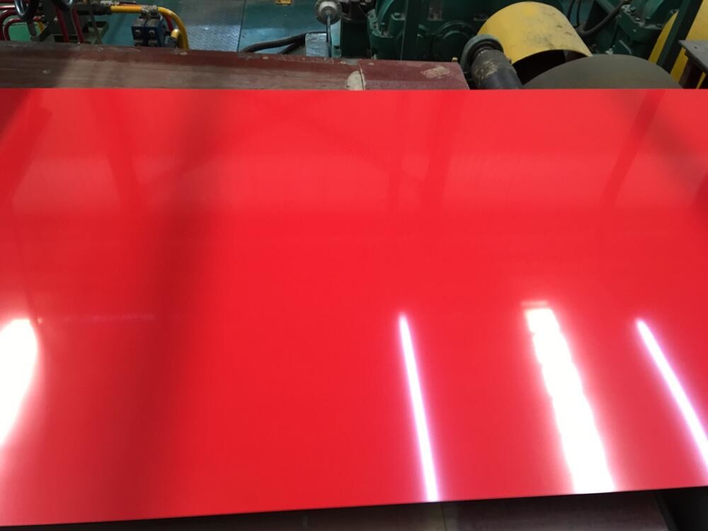 PPGI Prepainted Galvanized Steel Coil Red White Green Color Ral 9002 9003