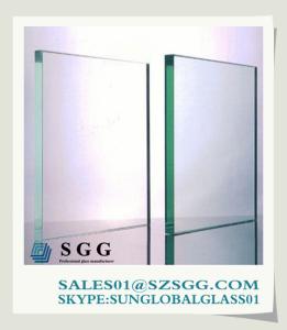 China bathroom floating glass shelf wholesale