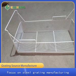 China Plastic Impregnation Freezer Wire Baskets Square For Upright Freezer wholesale