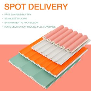 China Aging Resistance WPC Fluted Wall Panel Installation Antibacterial wholesale